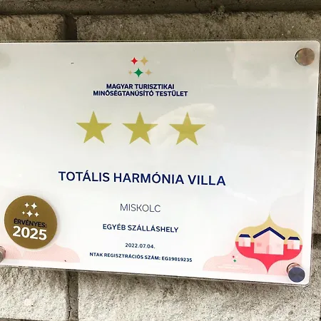 Vilă Totalis Harmonia Mişcolţ